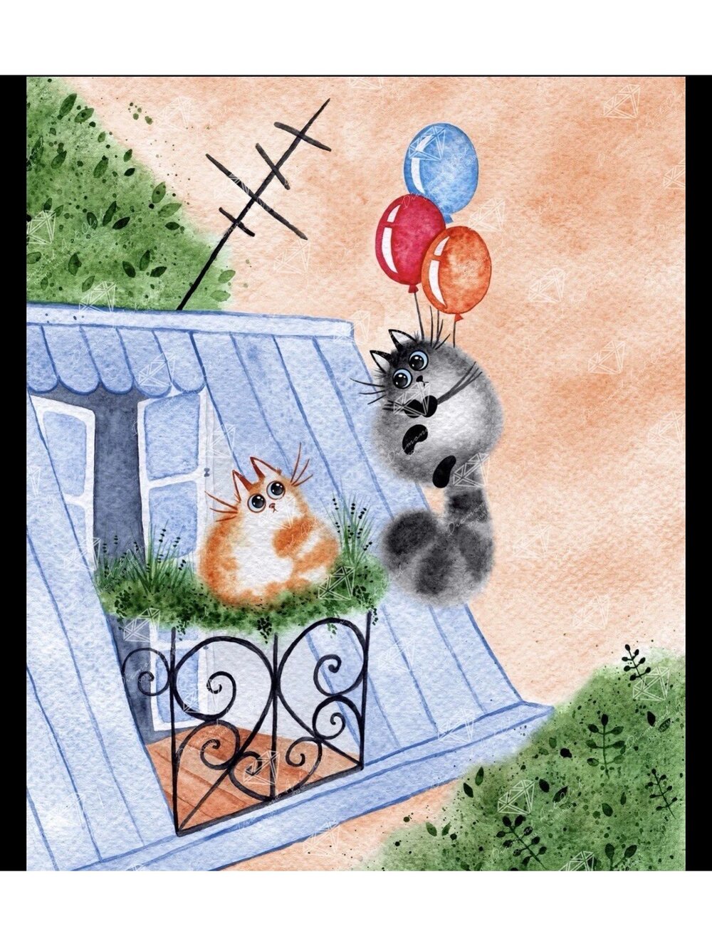 The Great Escape by Liubka - Diamond Art Club - Silver TQC